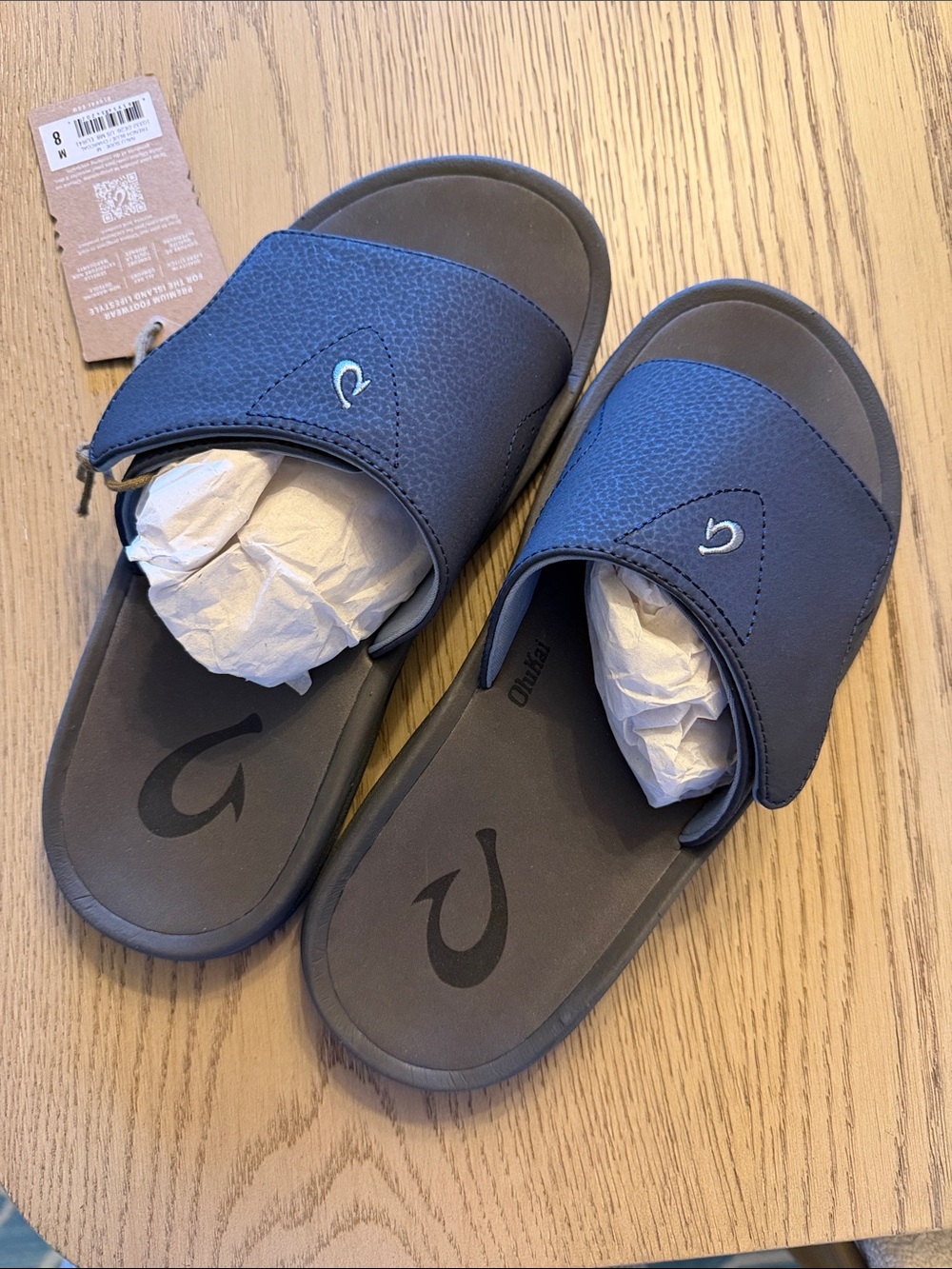NWT Men’s OluKai Nalu Slides